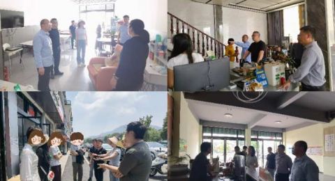 江西省庐山市温泉镇联合市场监督管理局开展综合执法行动